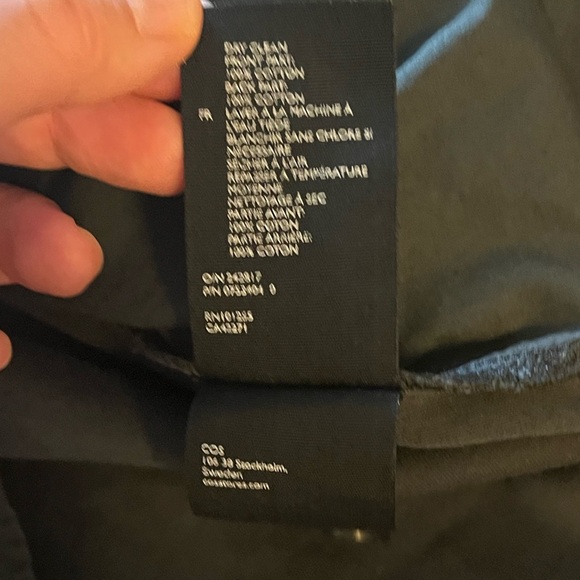 COS Charcoal Shirt Dress gently worn - Picture 7 of 7